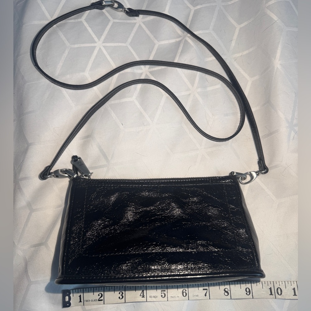 HOBO Cadence Crossbody Bag/Purse like New- Polished Leather- Convertible Strap